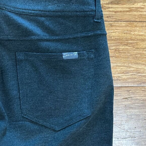 Seven7 Gray High-Waist Skinny Stretch Pants — Women’s Size 10 - Picture 6 of 8
